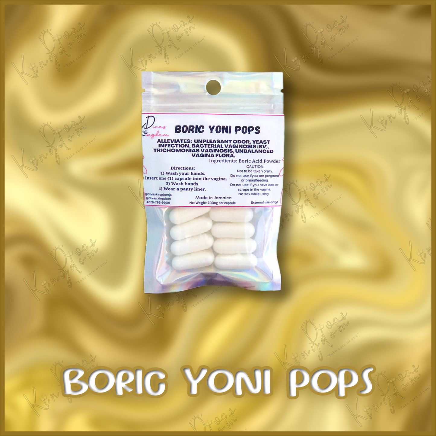 Boric Yoni Pops